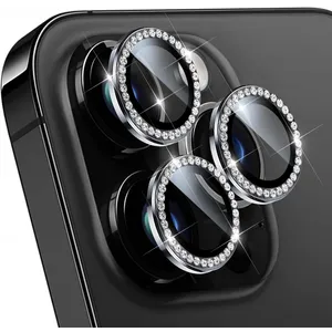 Zastita za kameru Diamond za iPhone 16 Pro Max 6.9 crna