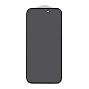 Zastitno Staklo Tempered Glass Privacy 2.5D full glue za iPhone 16 Pro 6.3 crna