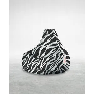 Zebra Multicolor Bean Bag
