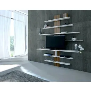 Zebra - White, Walnut White
Walnut TV Unit