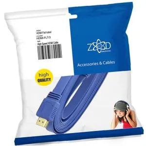 ZED electronic HDMI kabl, pljosnati, 3.0 met, ver. 2.0, 3D, Ethernet - HDMI-FLT/3