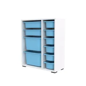 Zen 2D2K6U - White, Blue v2 White
Blue Multi Purpose Cabinet