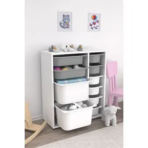 Zen 2D2K6U - White, Grey v3 White
Grey Multi Purpose Cabinet