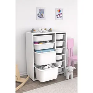 Zen 2D2K6U - White White Multi Purpose Cabinet