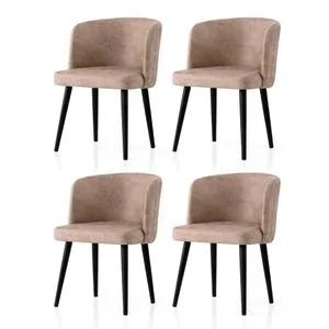 Zen - 4201 V4 Black
Beige Chair Set (4 Pieces)