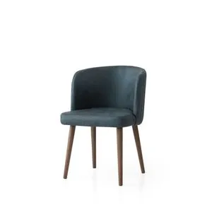 Zen - 4233 Dark Blue Chair Set (4 Pieces)