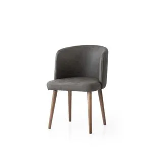Zen - 4235 Anthracite Chair Set (2 Pieces)