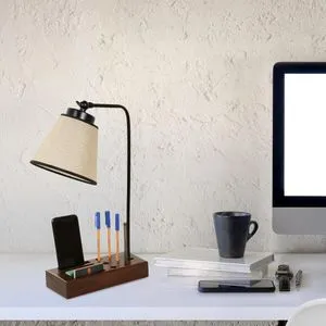 Zen Açık Hasır Abajurlu Masa Lambası Beige
Black
Oak Table Lamp