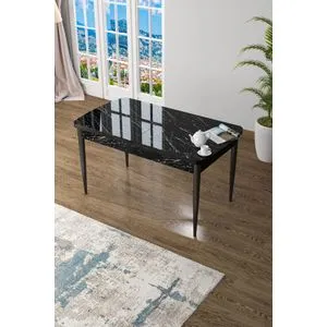 Zen - Crni Mramorni Trpezarijski Sto