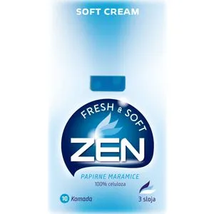 Zen papirna maramica Soft Cream 3sl