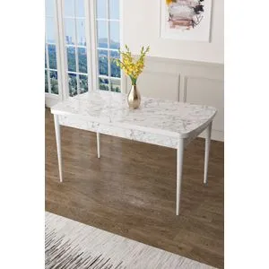 Zen - White Marble, White White Marble
White Dining Table
