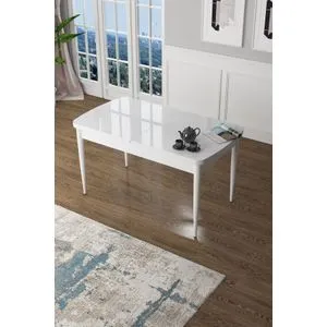 Zen - White White Dining Table