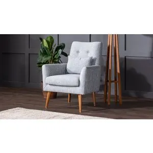 Zeni Berjer - Grey Grey Wing Chair
