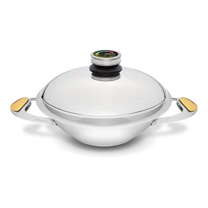 Zepter Wok 2,4 L; Ø24 Cm; H 7,0 Cm;  2 Drške