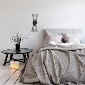 Zeyno - Crna Zidna Lampa 3295