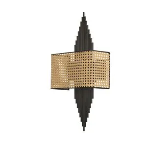 Zidna lampa Hande 8764-1 u zlatno-crnoj boji
