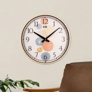Zidni sat Summer Beige