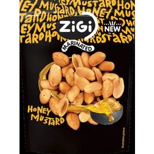 Zigi kikiriki med i senf 70 gr