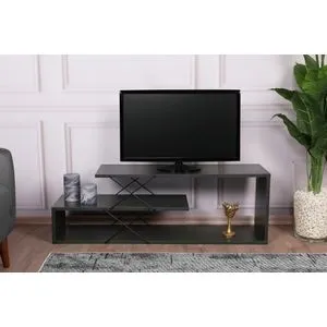 Zigzag - Anthracite Anthracite TV Stand