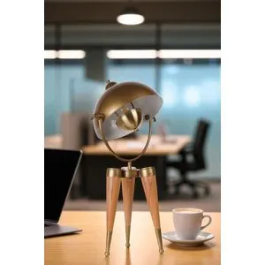 Zlatna Drvena Lampa 8902-6