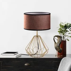 Zlatna Stočna Lampa Diamond - S-713