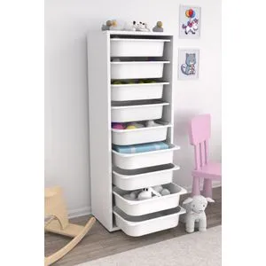 Zola 9N - White White Multi Purpose Cabinet
