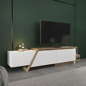Zonas - White, Walnut White
Walnut TV Stand