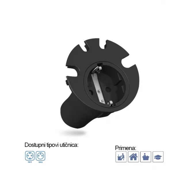 BM LOOP IN 1xCEE7/3 BLACK-a