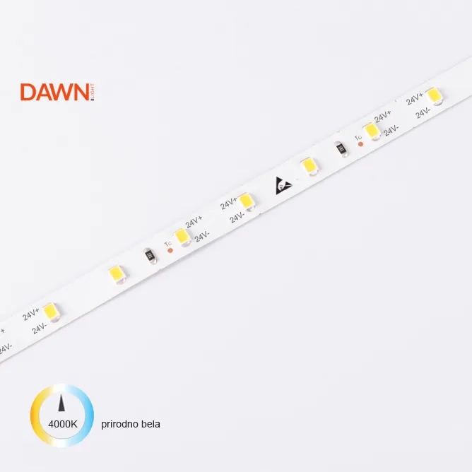 DAWN LED TRAKA 24V 4.8W/m 4000K IP20 (HL 2835-60-NW, 5m, 8mm)
