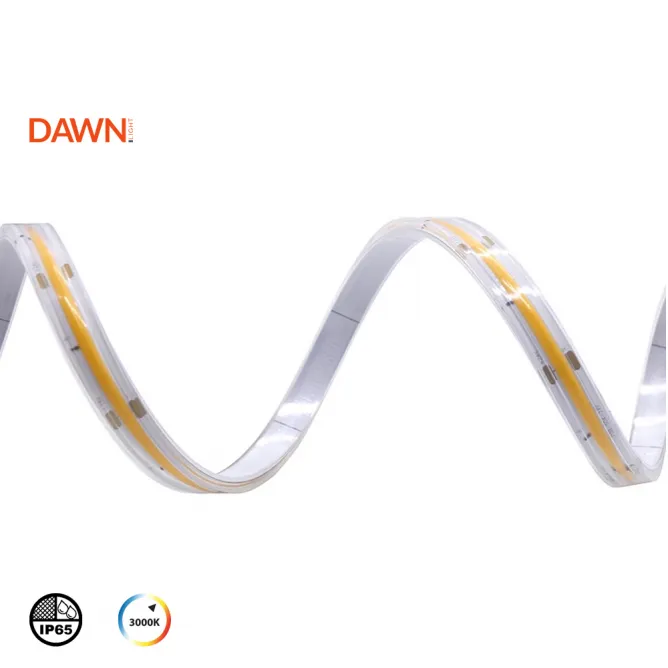 DAWN LED TRAKA 24V 9.6W/m 3000K IP65 (HL COB WW, 5met, 8mm)