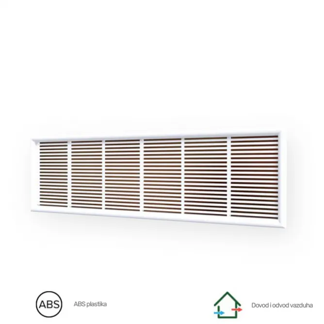 ERA ŽALUZINA 2307DP BELA (227x67 mm)