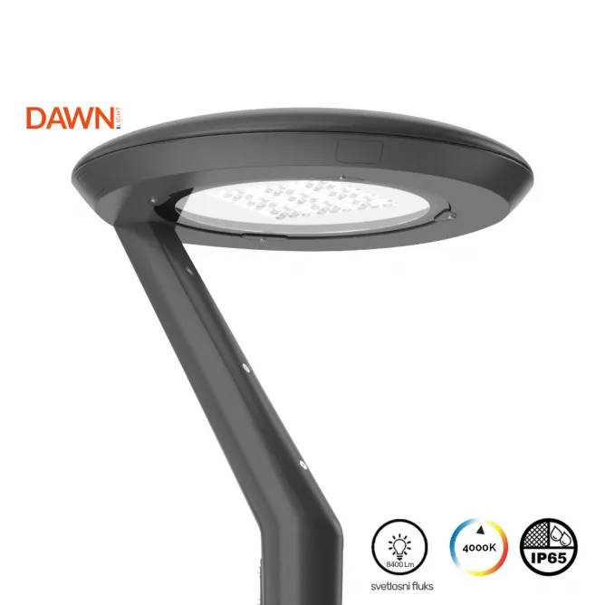 LED ULIČNA SVETILJKA GSL09B 60W 4000K 8400lm IP65 RAL9006