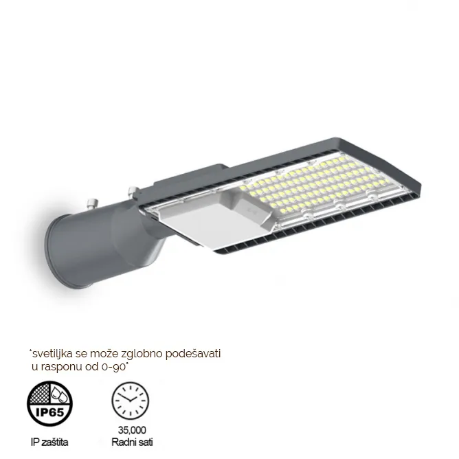 LED ULIČNA SVETILJKA SL04  50W 4000K 6000lm IP65