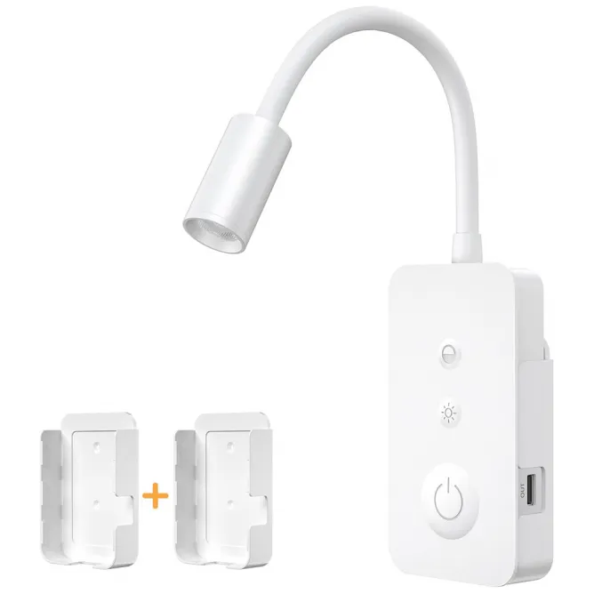 LED ZIDNA LAMPA ELY00X-1 BELA