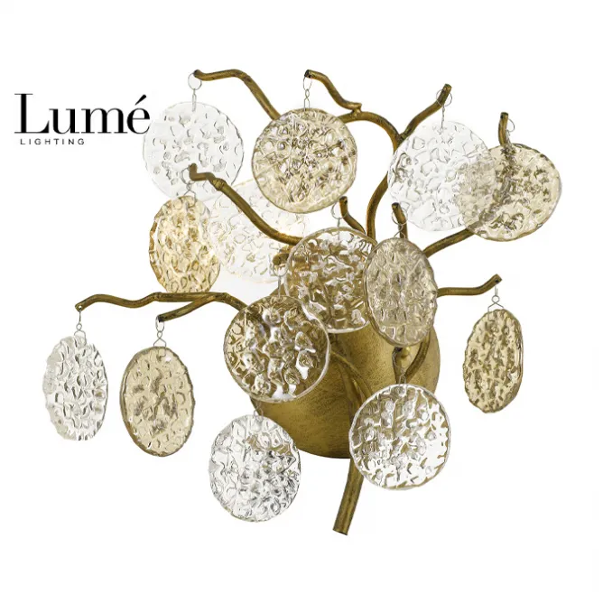 LUNA 166 ZIDNA LAMPA 2*G9  BRONZA