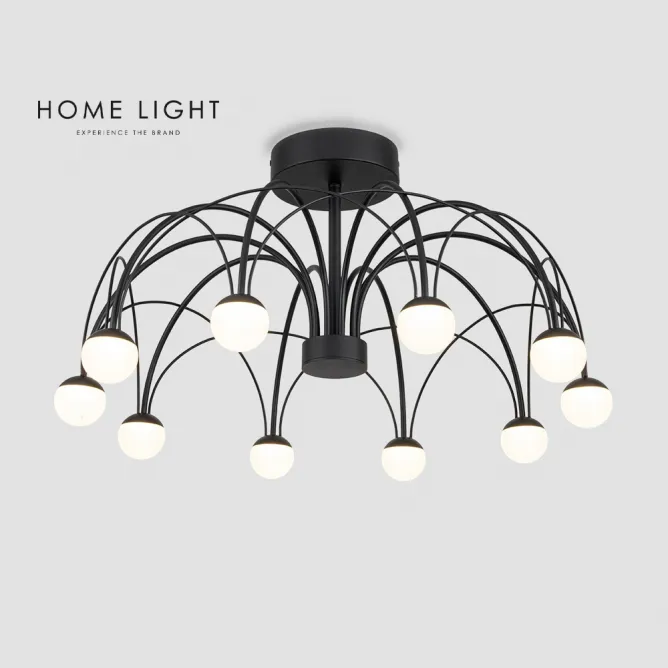 LUNA 320 PLAFONSKA SVETILJKA 37W 3000K CRNA