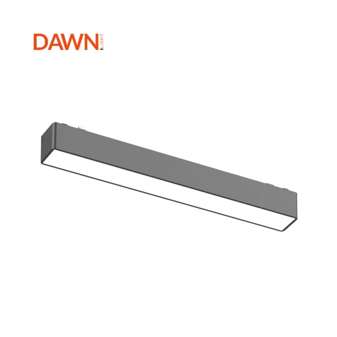 MAGNETIC SLIM SVETILJKA LED26 - 12F 10W 3000K 150° 48V DC CRNA
