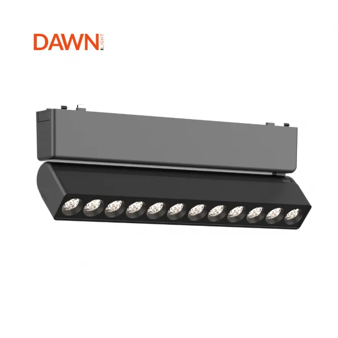 MAGNETIC SLIM SVETILJKA LED26 - ZD - 12T 12W 3000K 24° 48V DC CRNA