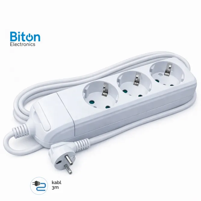 PRENOSNA PRIKLJUČNICA BITON TROSTRUKA 3M KB-RB-03