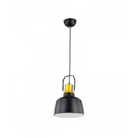 RUSTIK 103 VISILICA 1*E27 CRNA