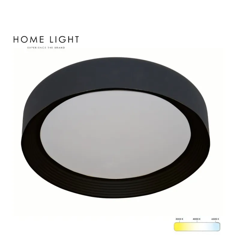SOLEA 64 LED PLAFONJERA 30W CCT CRNA