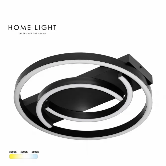 SOLEA 82 LED PLAFONJERA 40W CCT CRNA