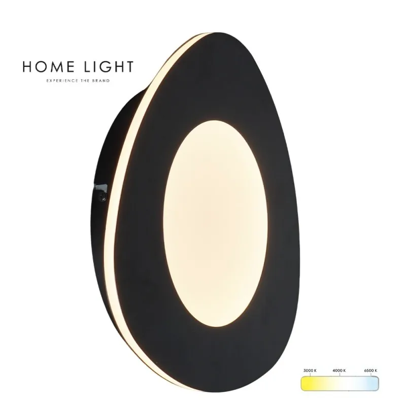 SOLEA 96 LED PLAFONJERA 15W CCT CRNA