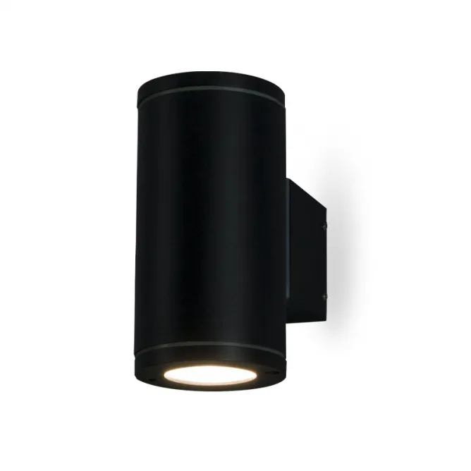 SVETILJKA JM-2102 ZIDNA CRNA 2*GU10 IP65