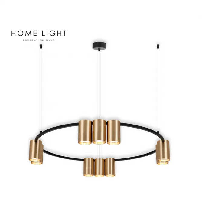 TALIA 91 LUSTER 10*GU10 ZLATO/CRNA