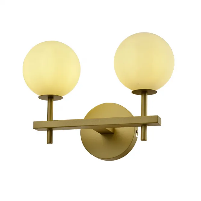 VESTA 431 ZIDNA LAMPA 2xG9 MESING/ZLATO
