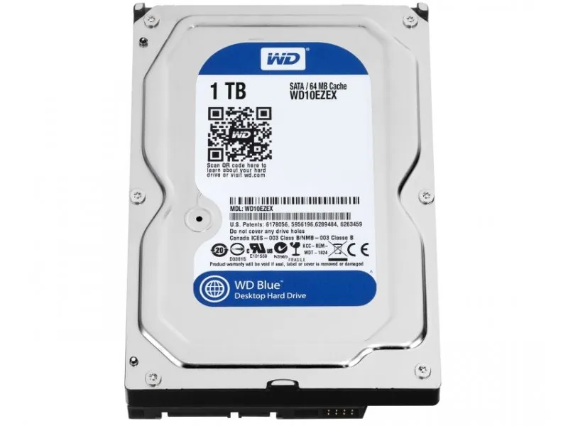 1TB Caviar Blue 3.5 64MB SATA 7200rpm WD10EZEX bulk
