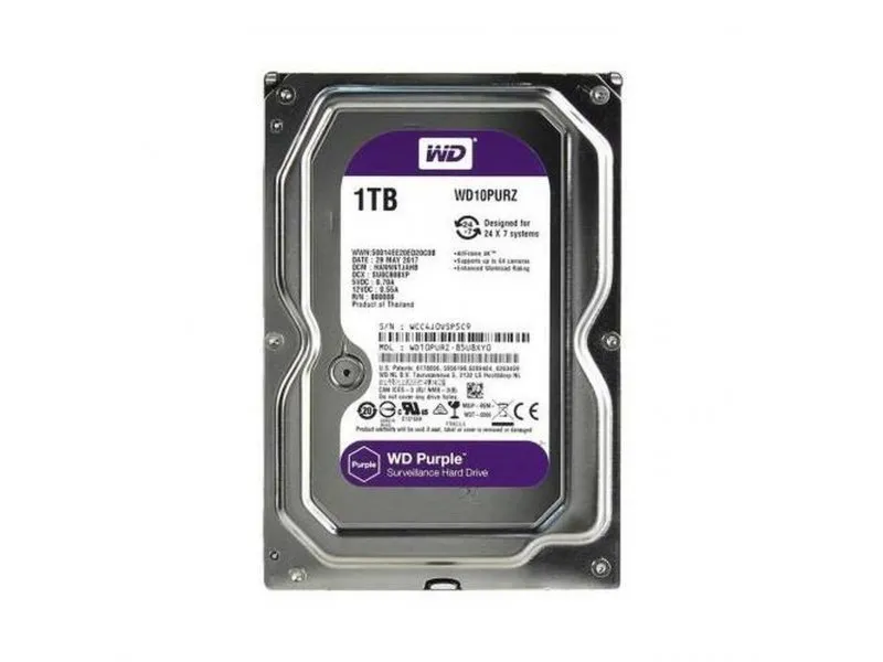 1TB SATA3 Caviar 64MB WD10PURZ Purple