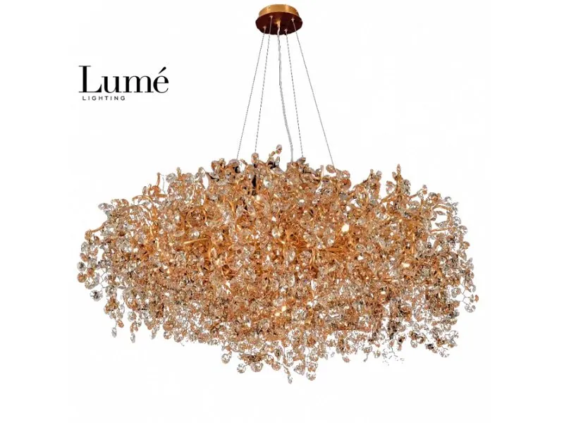 202 LUSTER 18*G9 BRONZA