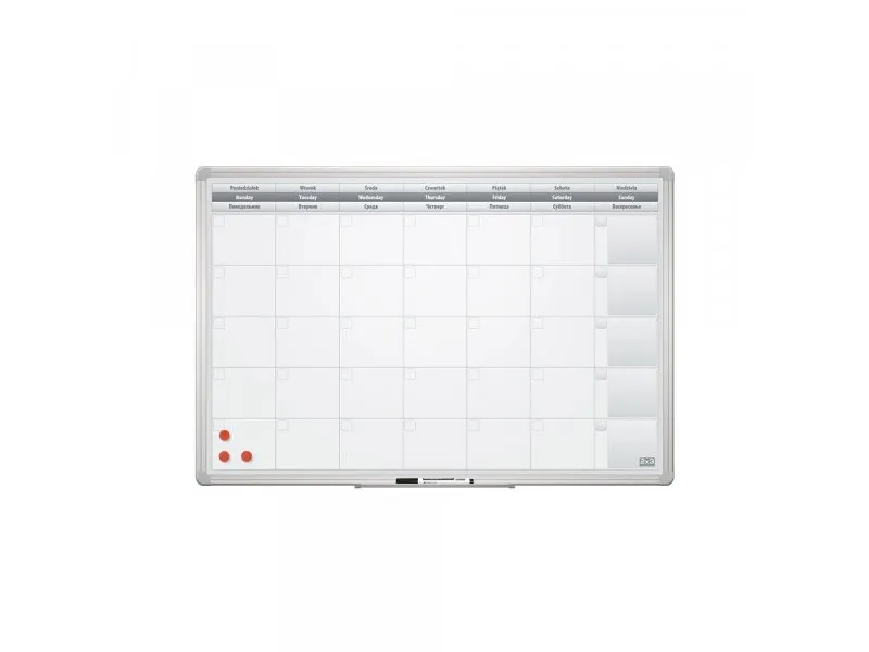 PLANER TABLA TP004, MESEČNA, 60X90CM